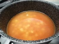 zuppa fredda ceci e mais immagine 4