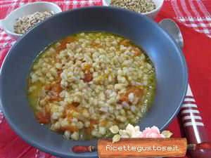 zuppa fredda farro mhamsa