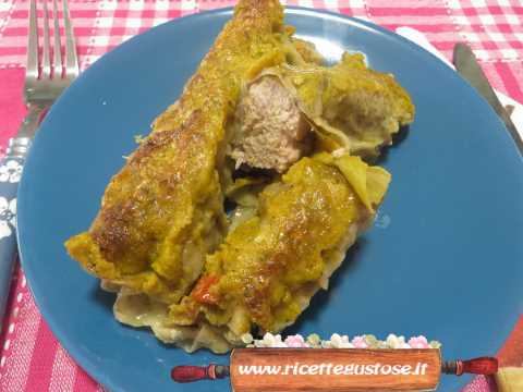 cannelloni fiori di zucca pimpinella