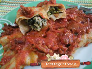 cannelloni di teff senza glutine