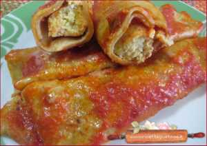 cannelloni funghi porcini e pollo