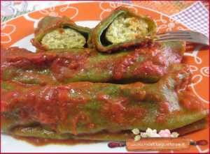 cannelloni ortica e pollo