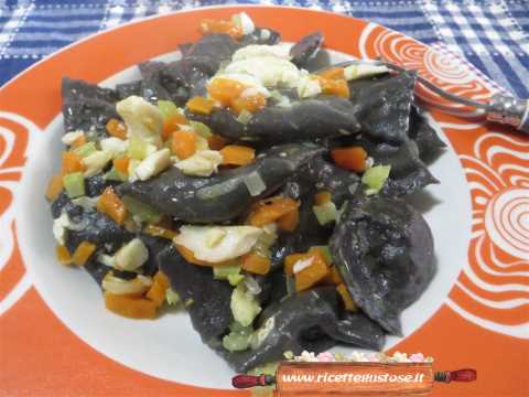 fagottini neri orata patate
