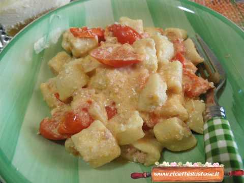 gnocchi ripieni ai salumi