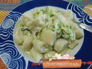 gnocchi ripieni alla cernia