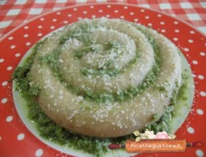 gnocco di pane arrotolato bietola e pesce spada ricetta