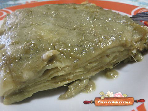 lasagna carciofi