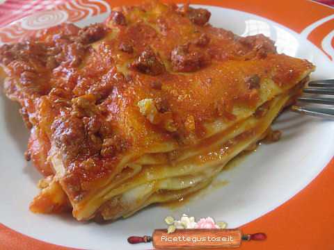 lasagna al ragu