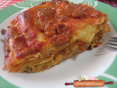 lasagna prosciutto crudo robiola