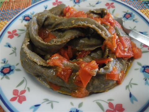 pappardelle ripiene manzo maiale