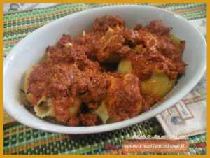 pasta al forno al ragu