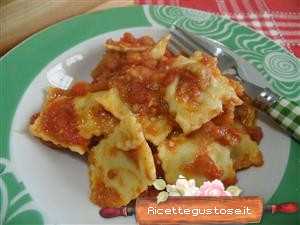 Ravioli melanzane e scamorza