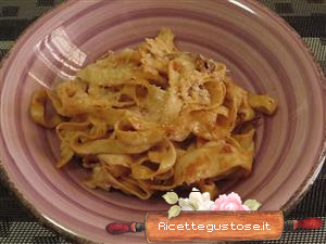 Timballo con tagliatella avanzate