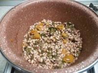 orzotto acetosa e scamorza 6