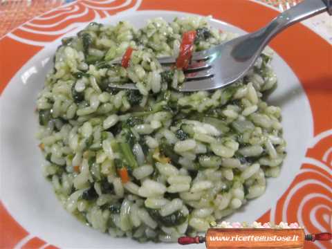 riso cime di rapa fasolari