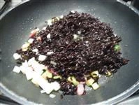 riso nero integrale zucchine e scamorza 3