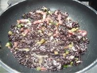 riso nero integrale zucchine e scamorza 4