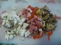 risoni di ceci verdure e primo sale immagine 1