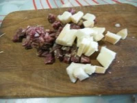 risoni di legumi stracchino e salame immagine 3