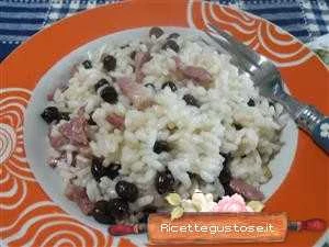 risotto ai ceci neri ricetta