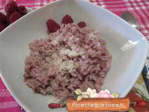 risotto ai lamponi