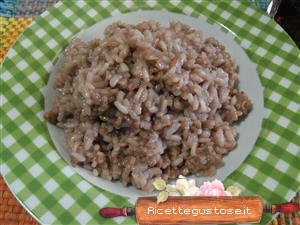 risotto al barbera