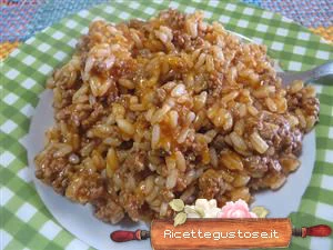risotto al ragù ricetta facile