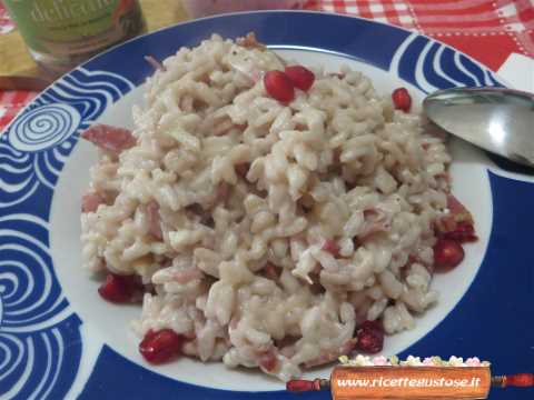 risotto melagrana