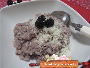 risotto alle more