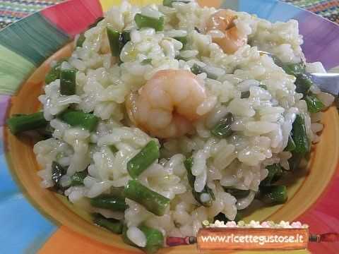 risotto asparagi gamberetti