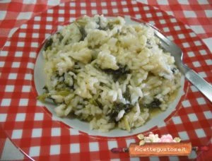 risotto asparagi  rucola
