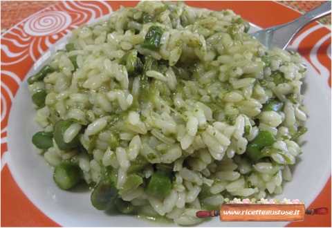 risotto asparagi vitalba