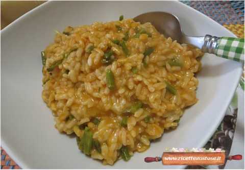 risotto asparagi scamorza