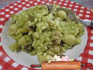 risotto asparagi seppioline