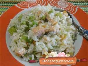 risotto asparagi trota salmonata