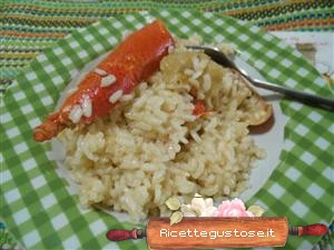 risotto astice e spumante