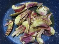 risotto carciofi e seppie immagine 1