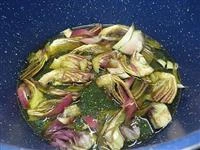 risotto carciofi e seppie immagine 2