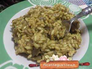 risotto carciofi e seppie