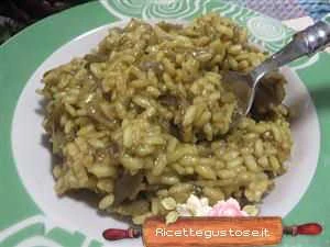 risotto carciofi e seppioline