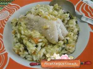 risotto scorfano cavolo nero