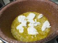 risotto con crescenza di capra immagine 5