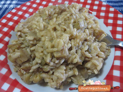 risotto melanzane