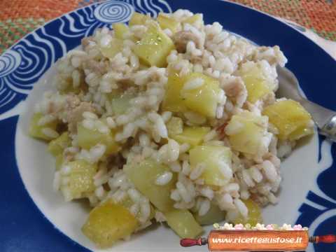 risotto melanzane bianche arista