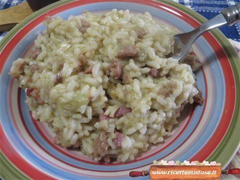 risotto melanzane cremoso