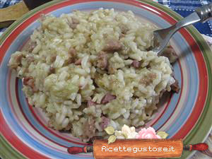 risotto alle melanzane