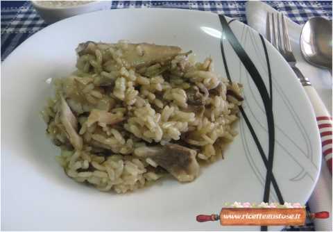 risotto ombrina carciofi