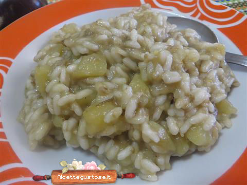 risotto patate melanzane