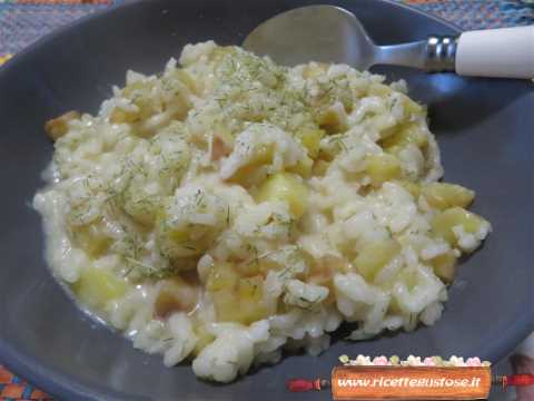 risotto patate panna