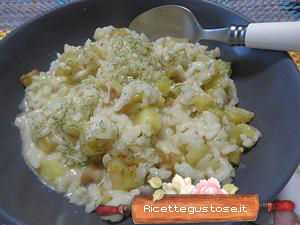 risotto patate e panna